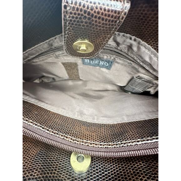 Vintage Bueno Multi Patterned Faux Leather Animal Print Shoulder Bag - Picture 8 of 8